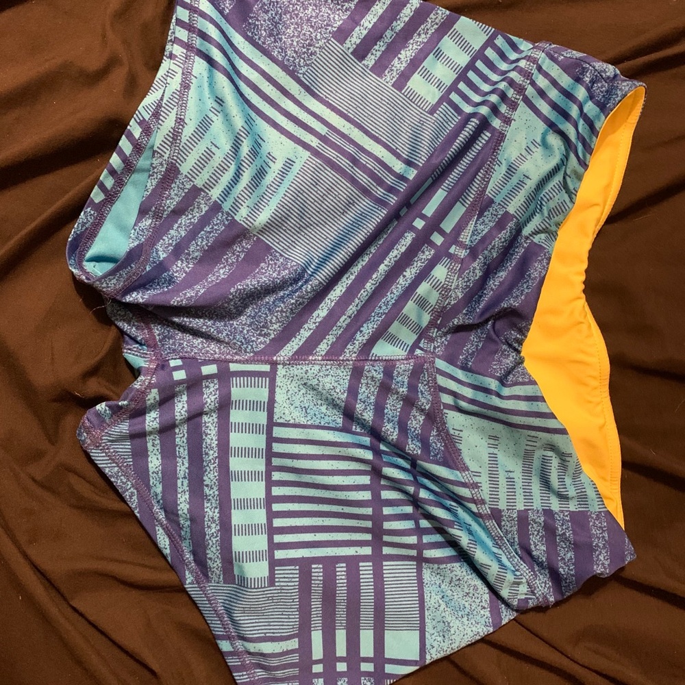 Reebok athletic spandex shorts